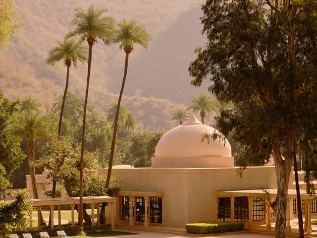 India amanbagh terrace haveli suit pool view